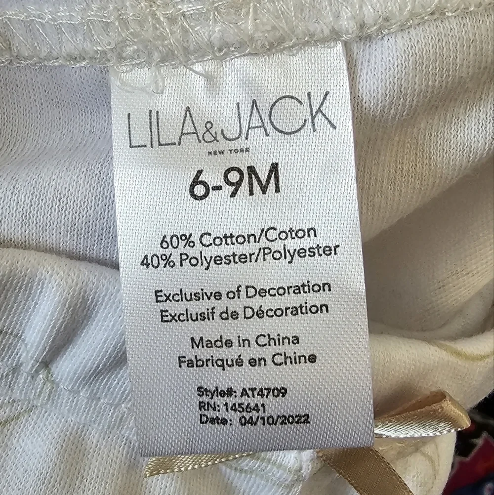 LILA & Jack Pumkin Spice and Everything Nice 3pc set 6-9m